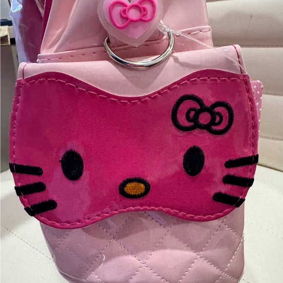 Hello Kitty Pink Pink Pink Travel Duffel Airline Tote Zipper Bag - Picture 8 of 9